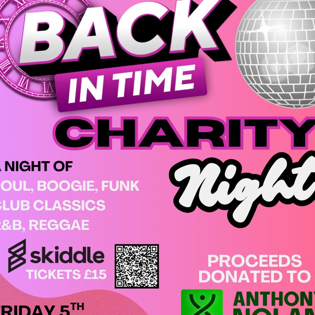 Charity Night with Back in Time @ Actress & Bishop