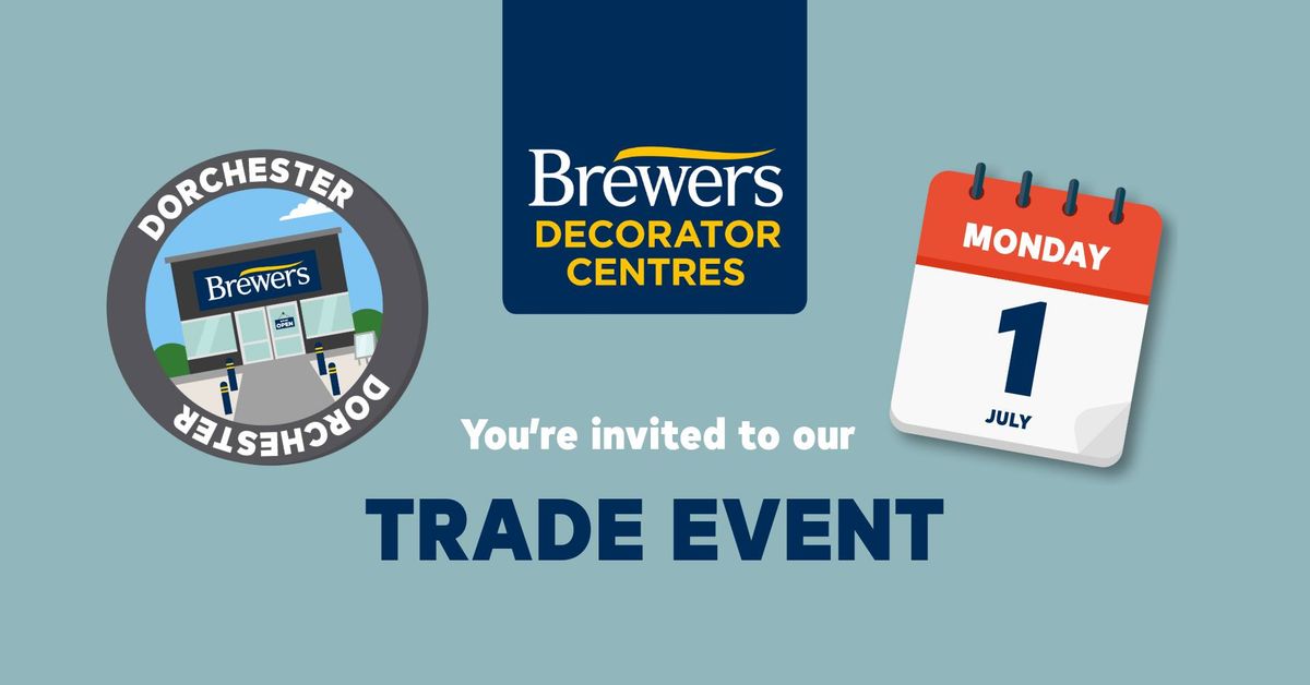 Trade Event at Brewers Decorator Centre (Dorchester)