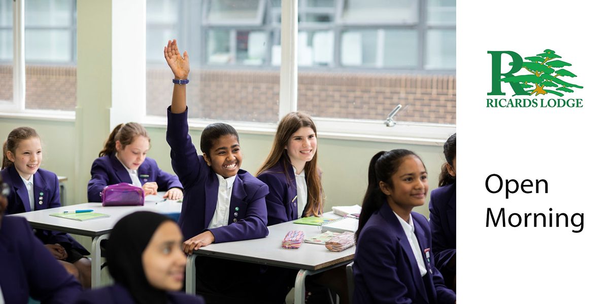 Ricards Lodge High School - Open Mornings