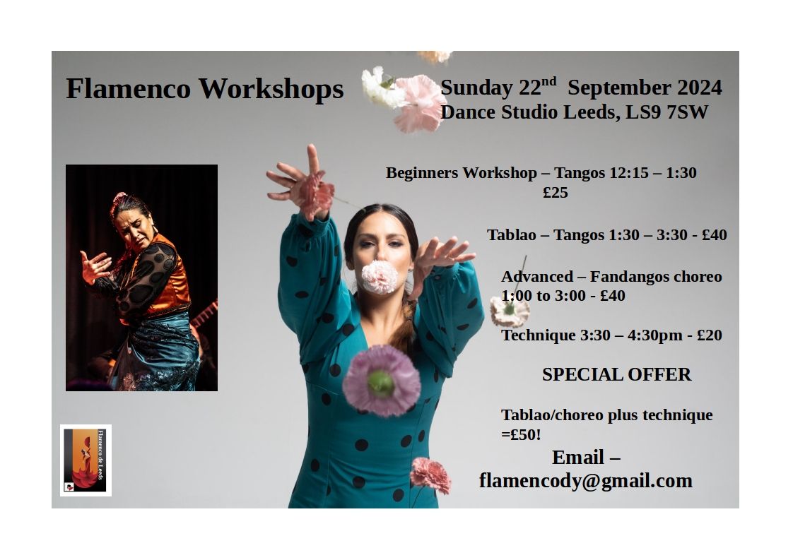 Leeds FLamenco Workshops - All Levels available!!