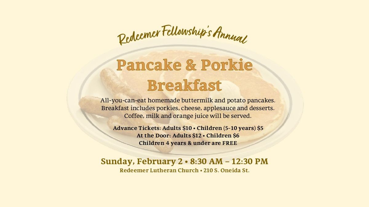 Pancake and Porkie Breakfast