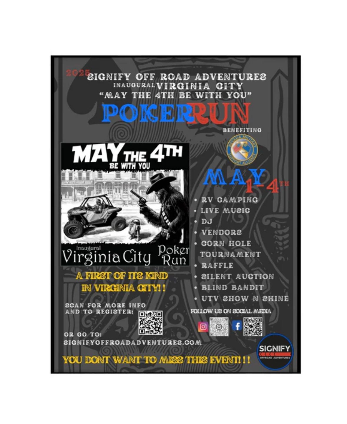 May the 4th be with you poker run