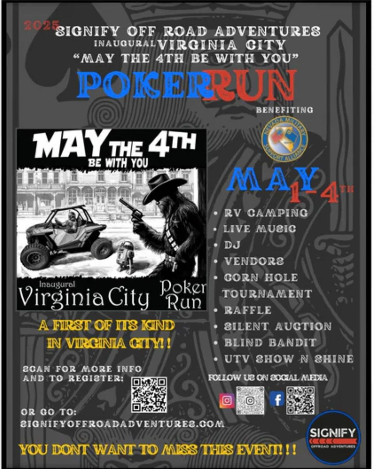 May the 4th be with you poker run