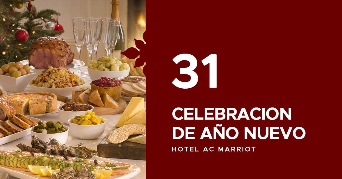 Celebraci\u00f3n de A\u00f1o Nuevo con Hotel AC Marriot