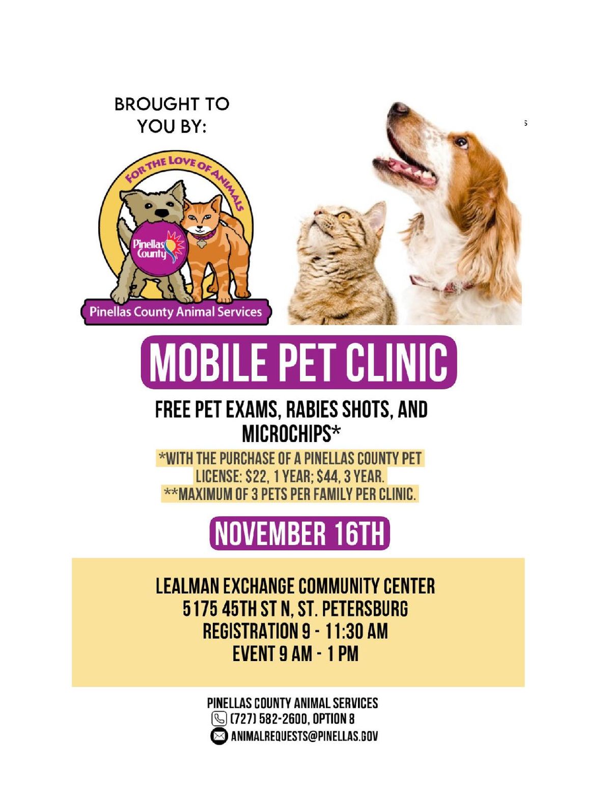 Mobile Pet Clinic