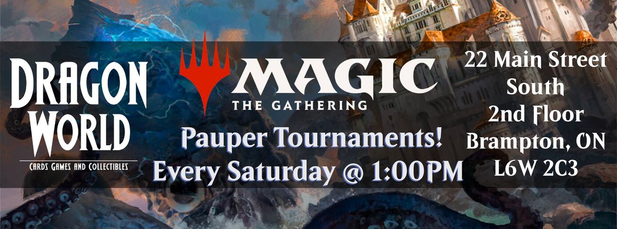 Magic: The Gathering Pauper Saturdays