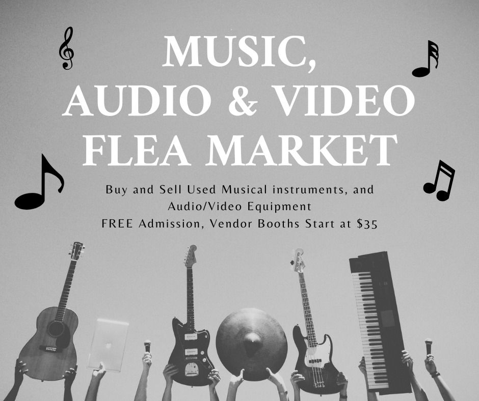 Music, Audio & Video Flea Market at The Salisbury Center