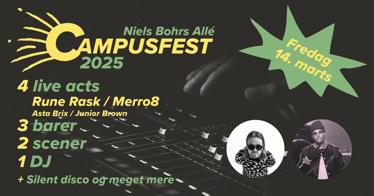 Campusfest 2025 - Niels Bohrs All\u00e9