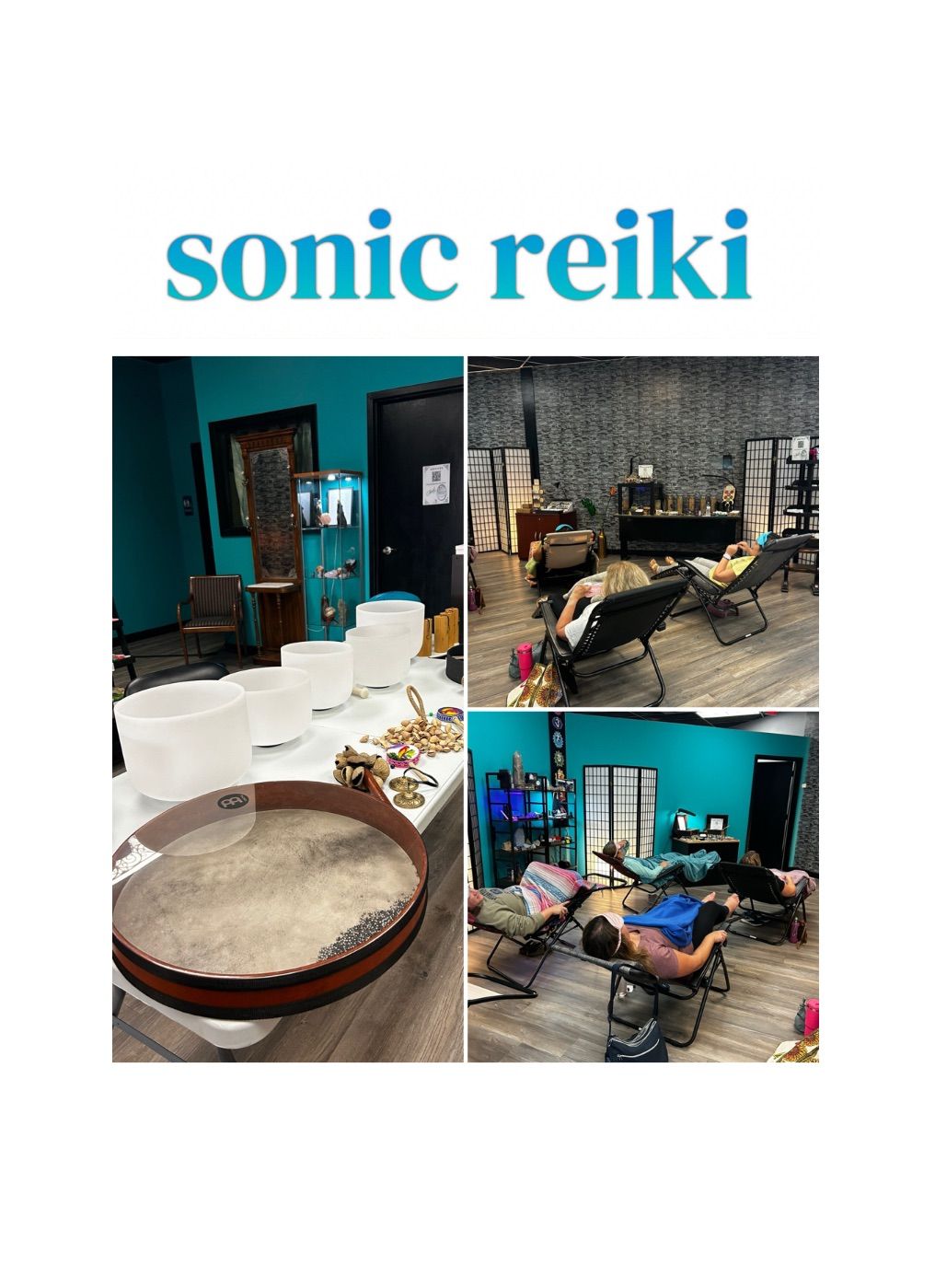 Sonic Reiki (Sound Bath + Hands-on Reiki)