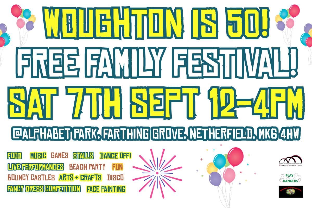 Woughton is 50! Family Festival