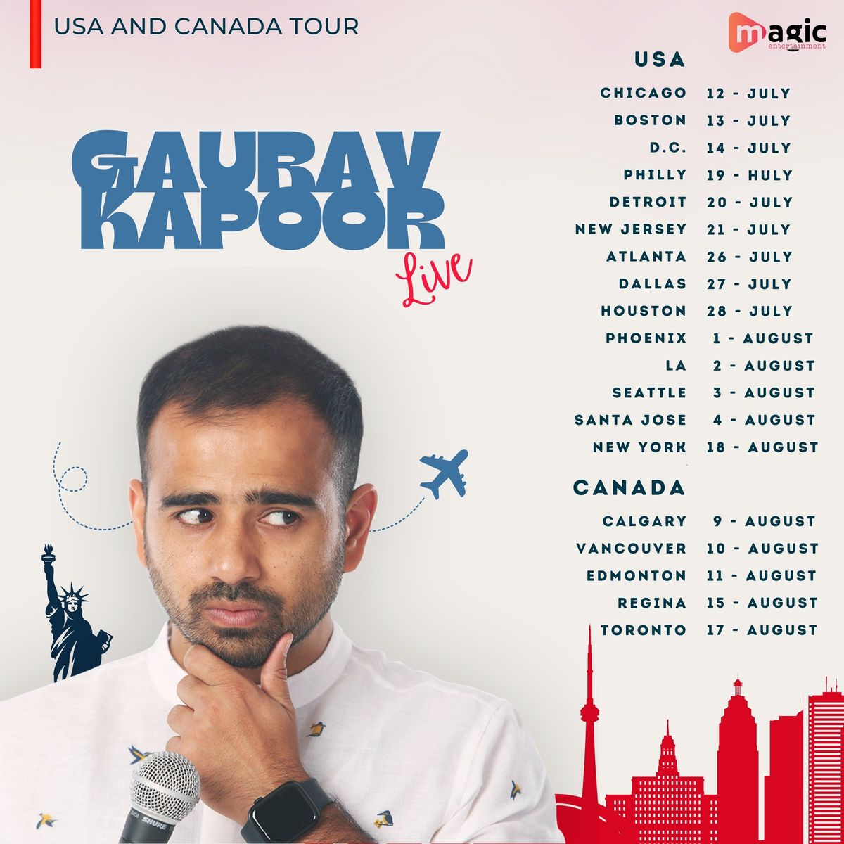 Gaurav Kapoor USA Tour - DC