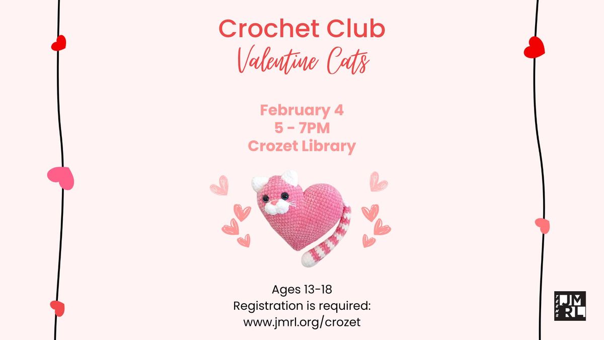 Crochet Club - Valentine Cats