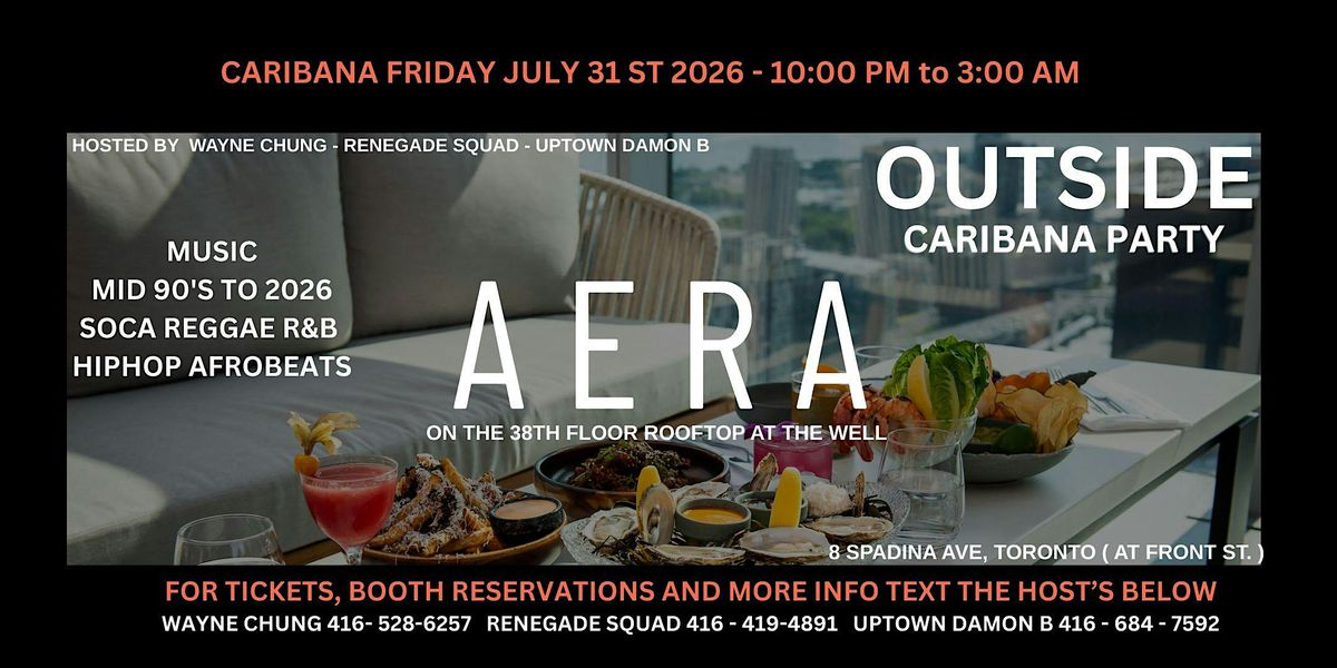 Outside Caribana Rooftop Party