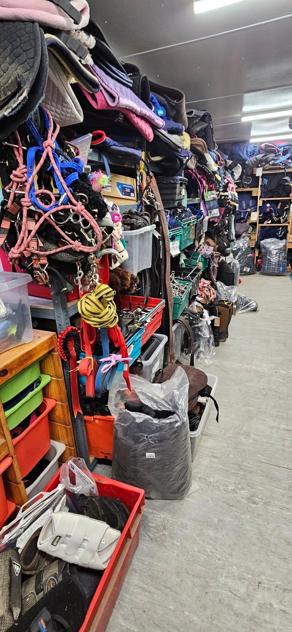 Hope Pastures Onsite Tack Rummage Room