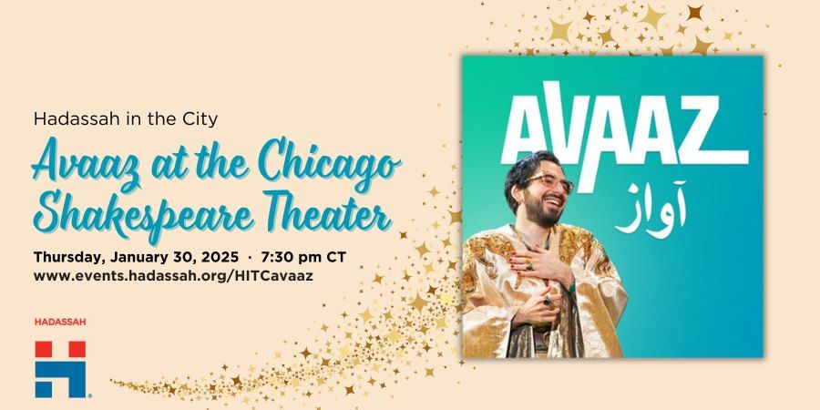 Hadassah in the City "Avaaz" at the Chicago Shakespeare Theater