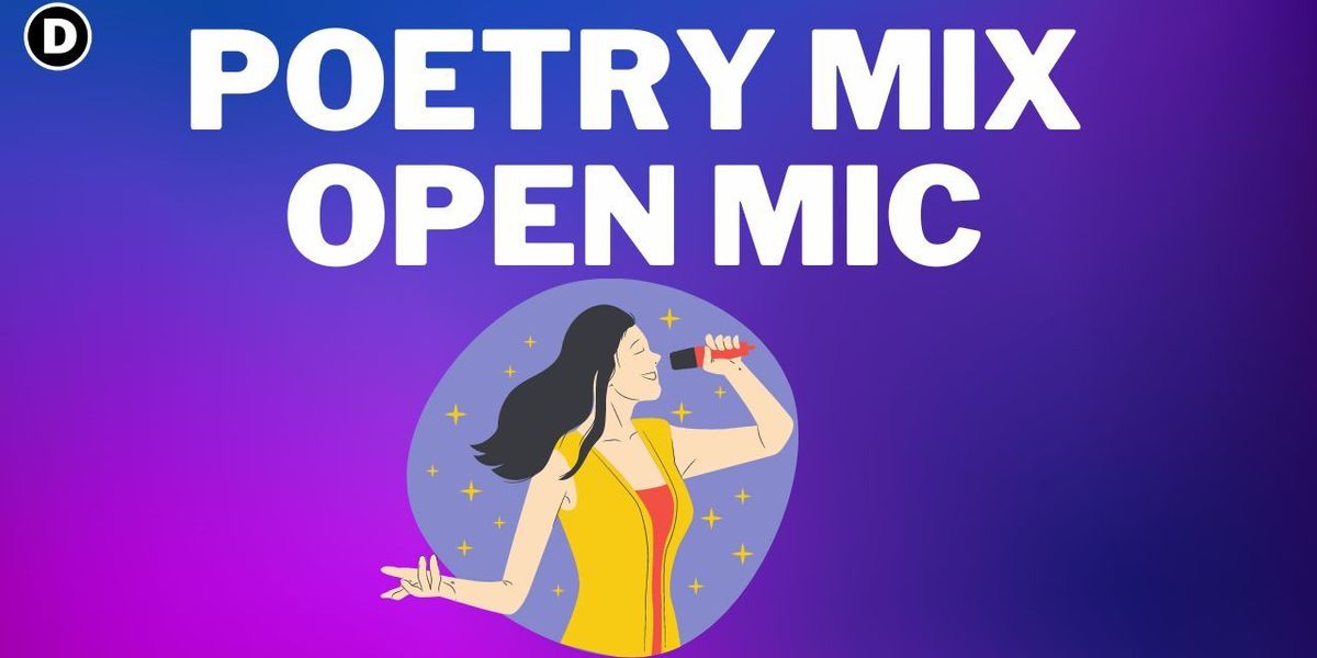 Open Mic Poetry Music