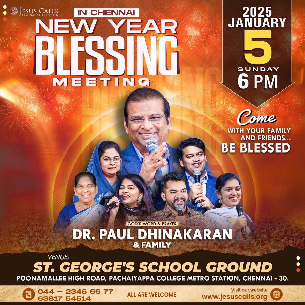 New Year Blessing Meeting