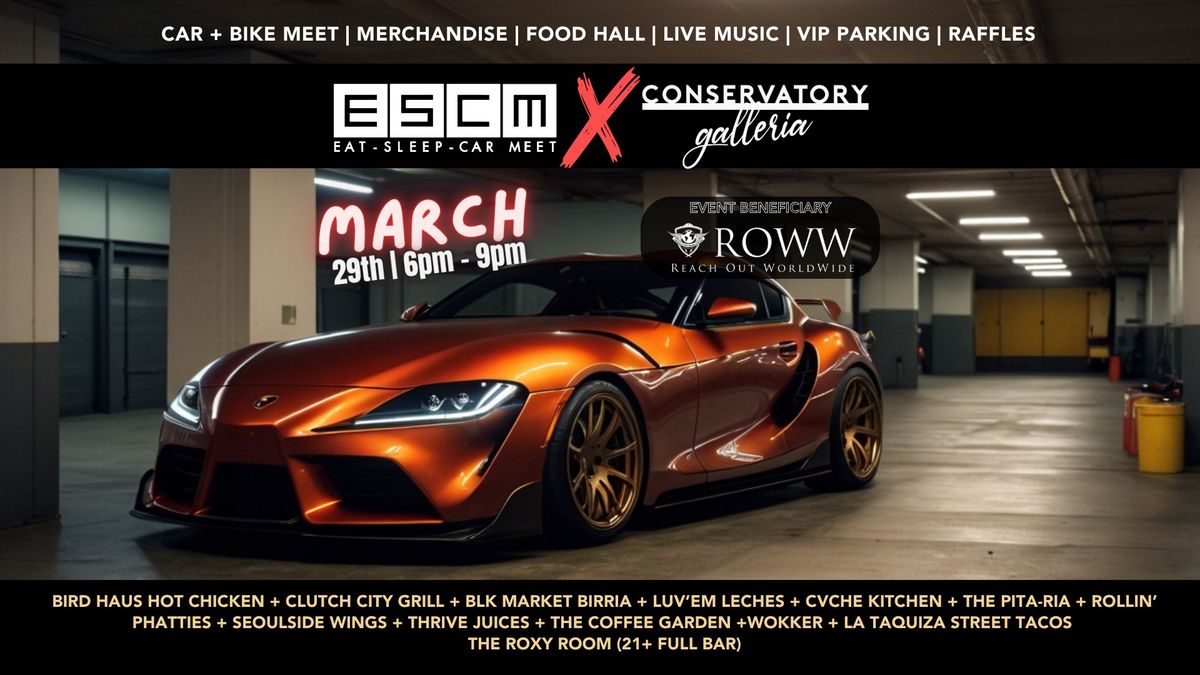 Eat, Sleep, Car Meet #80 | ROWW Charity Event