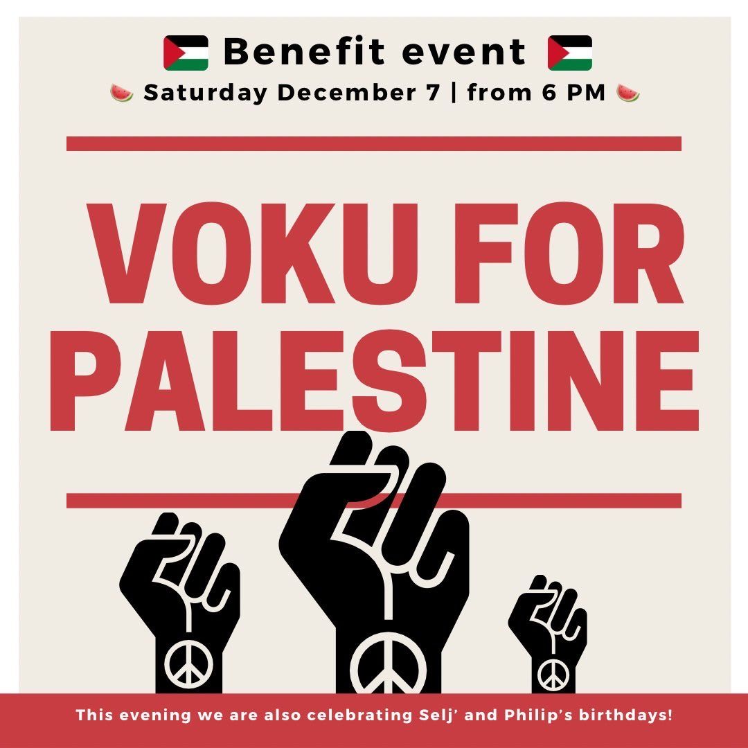 ?? Benefit Evening for Palestine ??