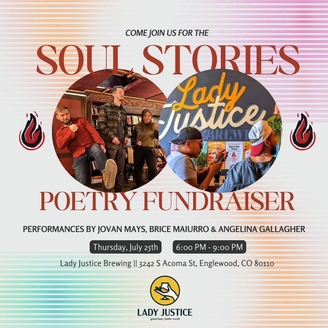 Soul Stories Poetry Fundraiser!