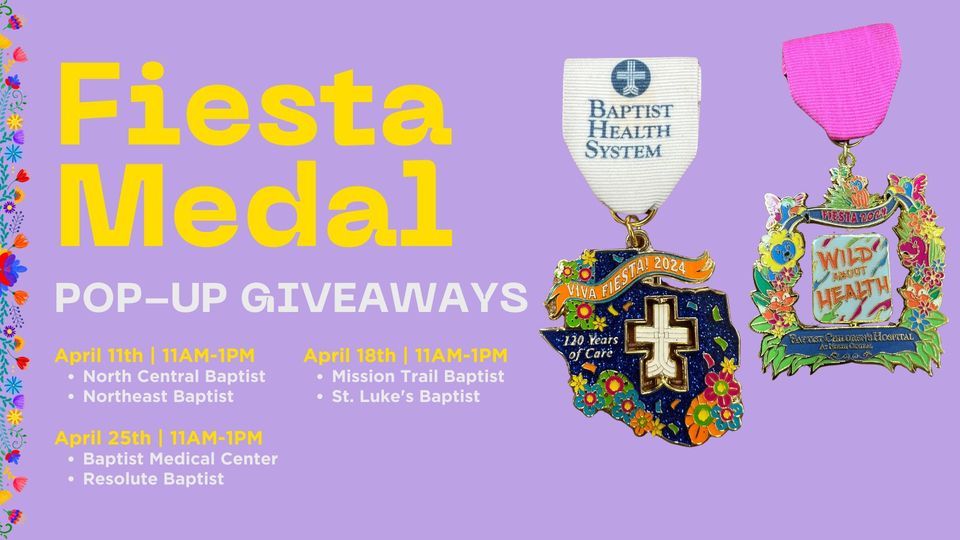 Fiesta Medal Pop-Up Giveaway (SLB)