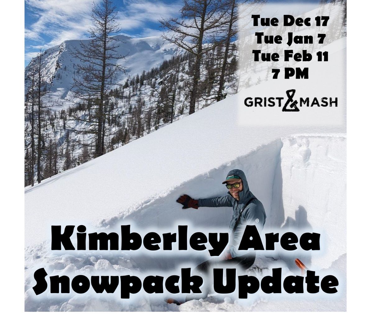 COMMUNITY EVENT: Kimberley Area Snowpack Update