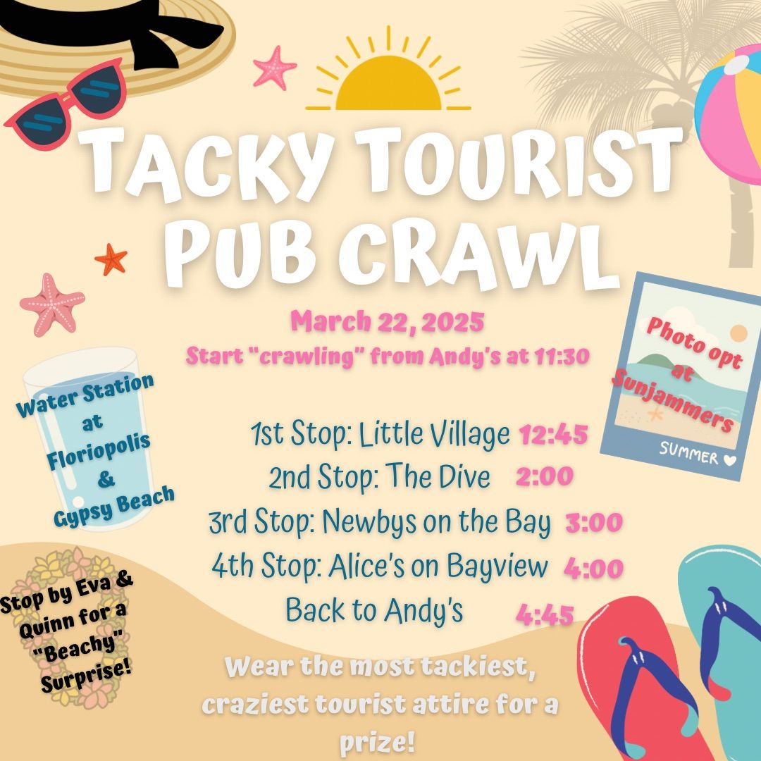 Tacky Tourist Pub Crawl