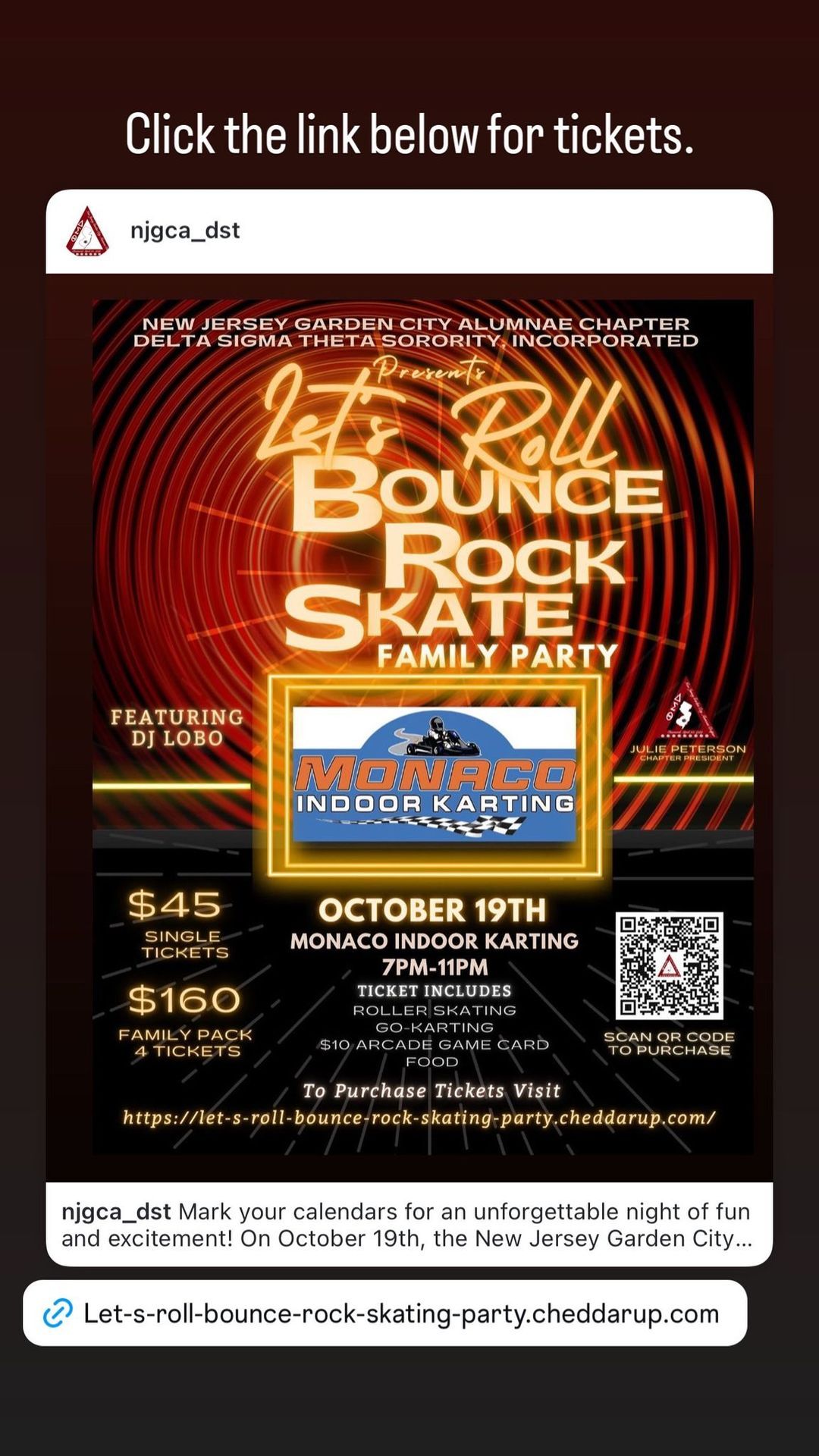 Let\u2019s Roll Bounce Rock Skate Family Party