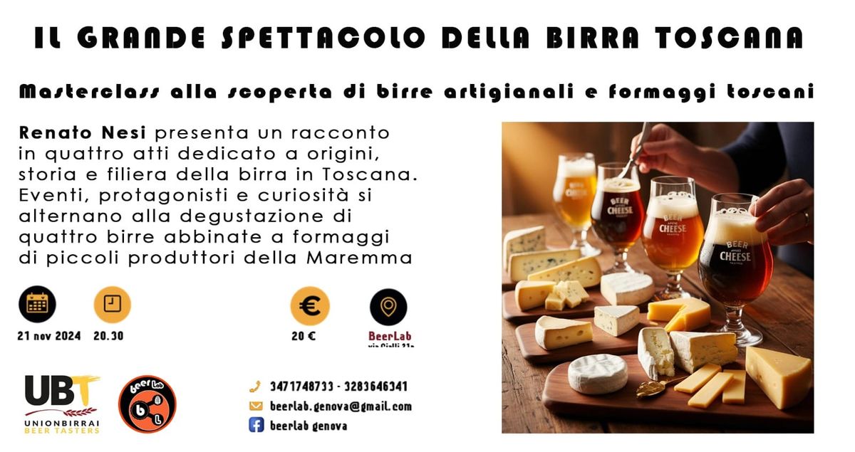 Il grande spettacolo della birra toscana 