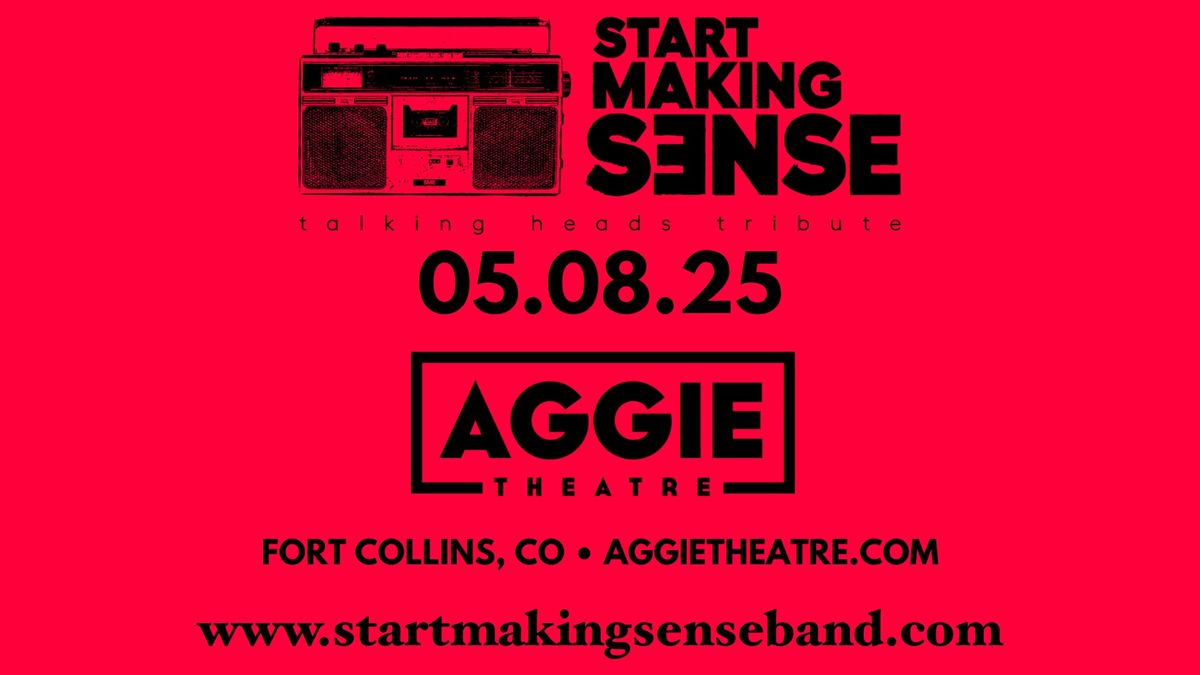 Start Making Sense: Talking Heads Tribute | Aggie Theatre