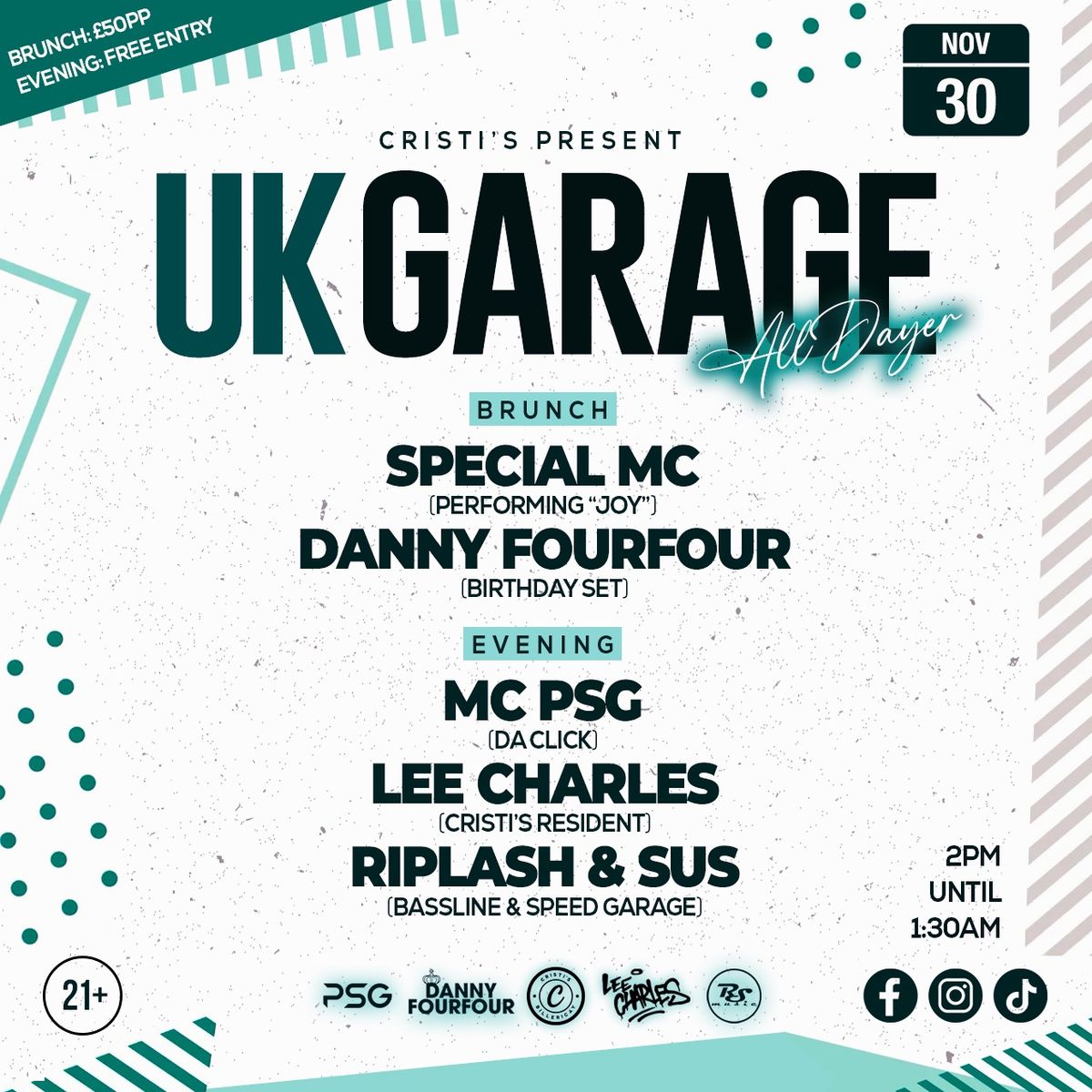 UK Garage Special (All Day Event) 