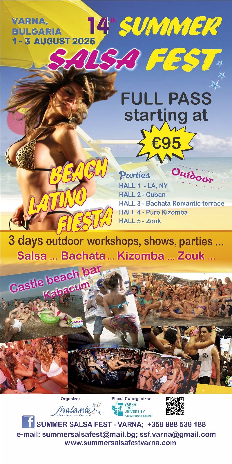 SUMMER SALSA FEST 1-3 AUGUST 2025