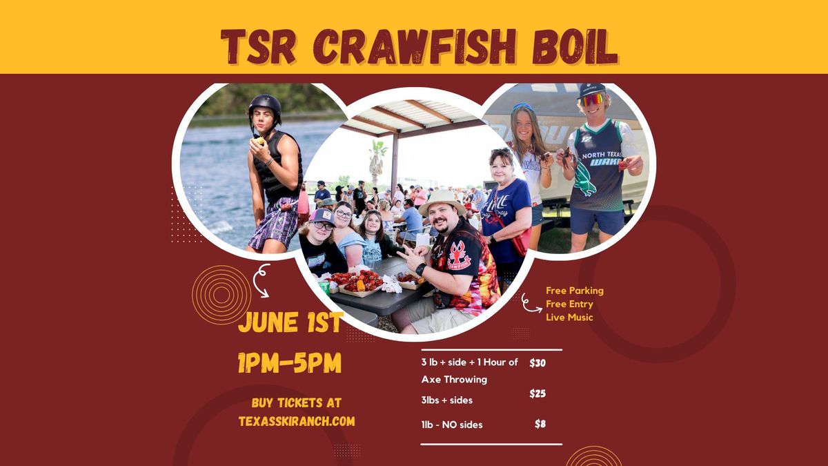Crawfish Boil for Adventure Lagoon TX water park grand opening!