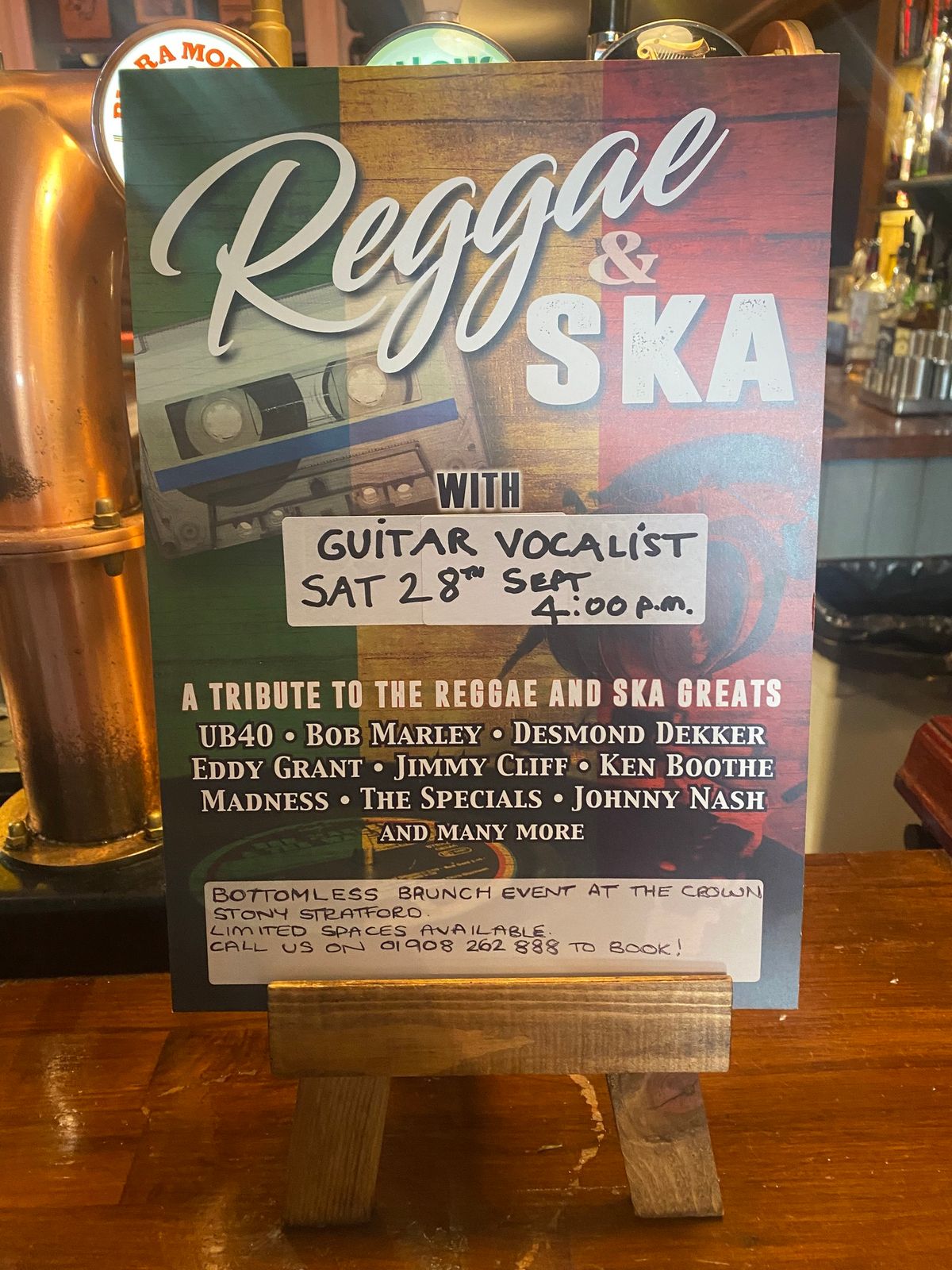 Reggae and ska bottomless brunch