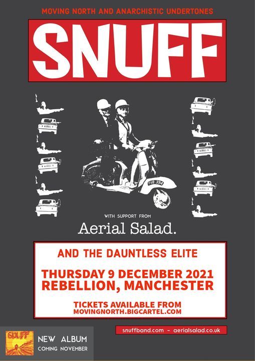 Snuff - Rebellion, Manchester - Thu 9th Dec 2021