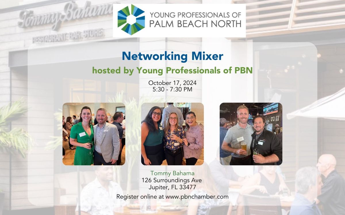 Networking Mixer at Tommy Bahama in Harbourside Place