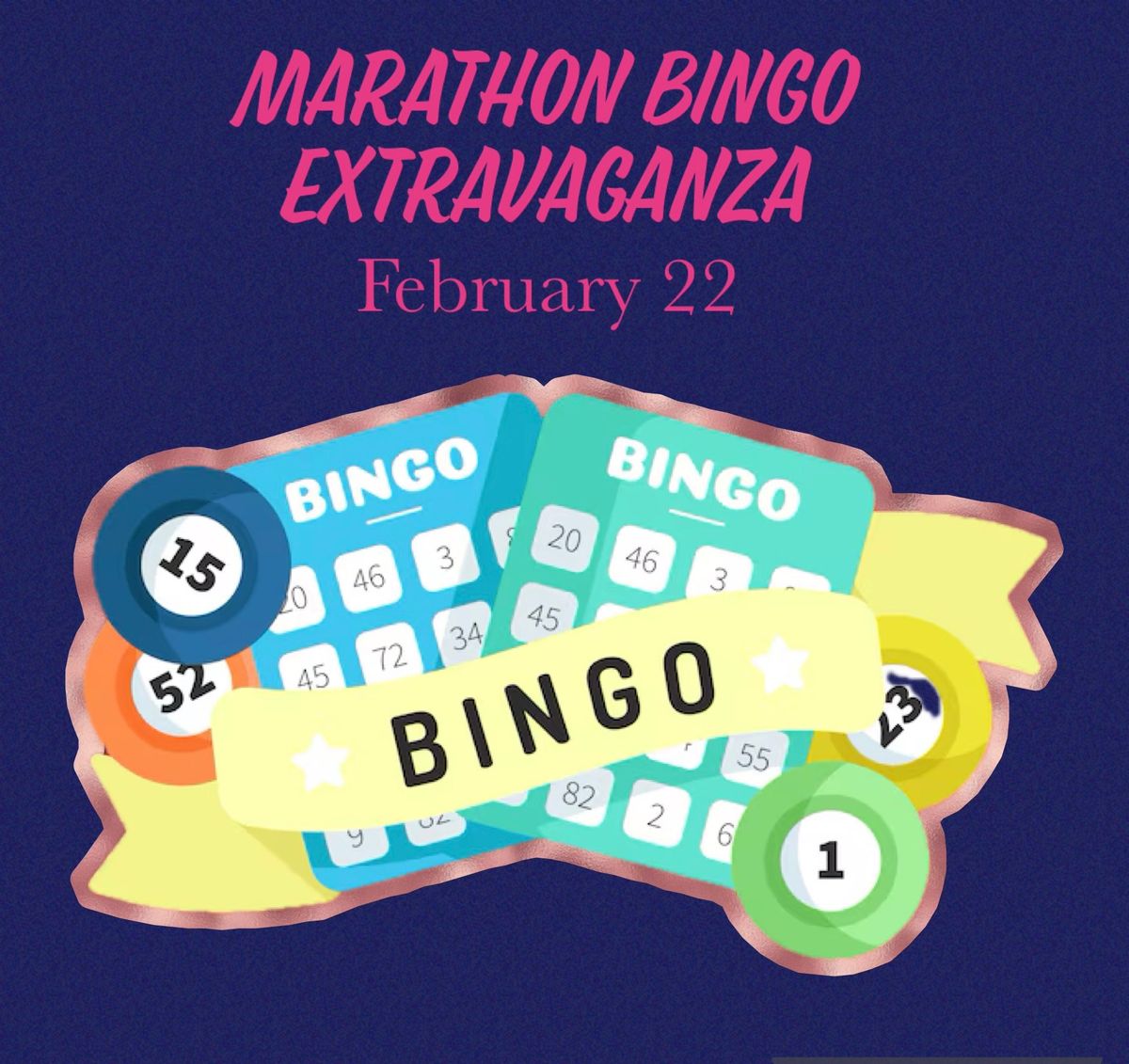 Marathon Bingo Extravaganza 