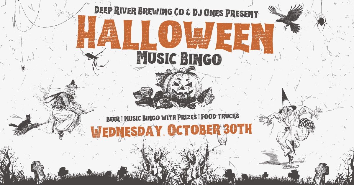 Halloween Music Bingo