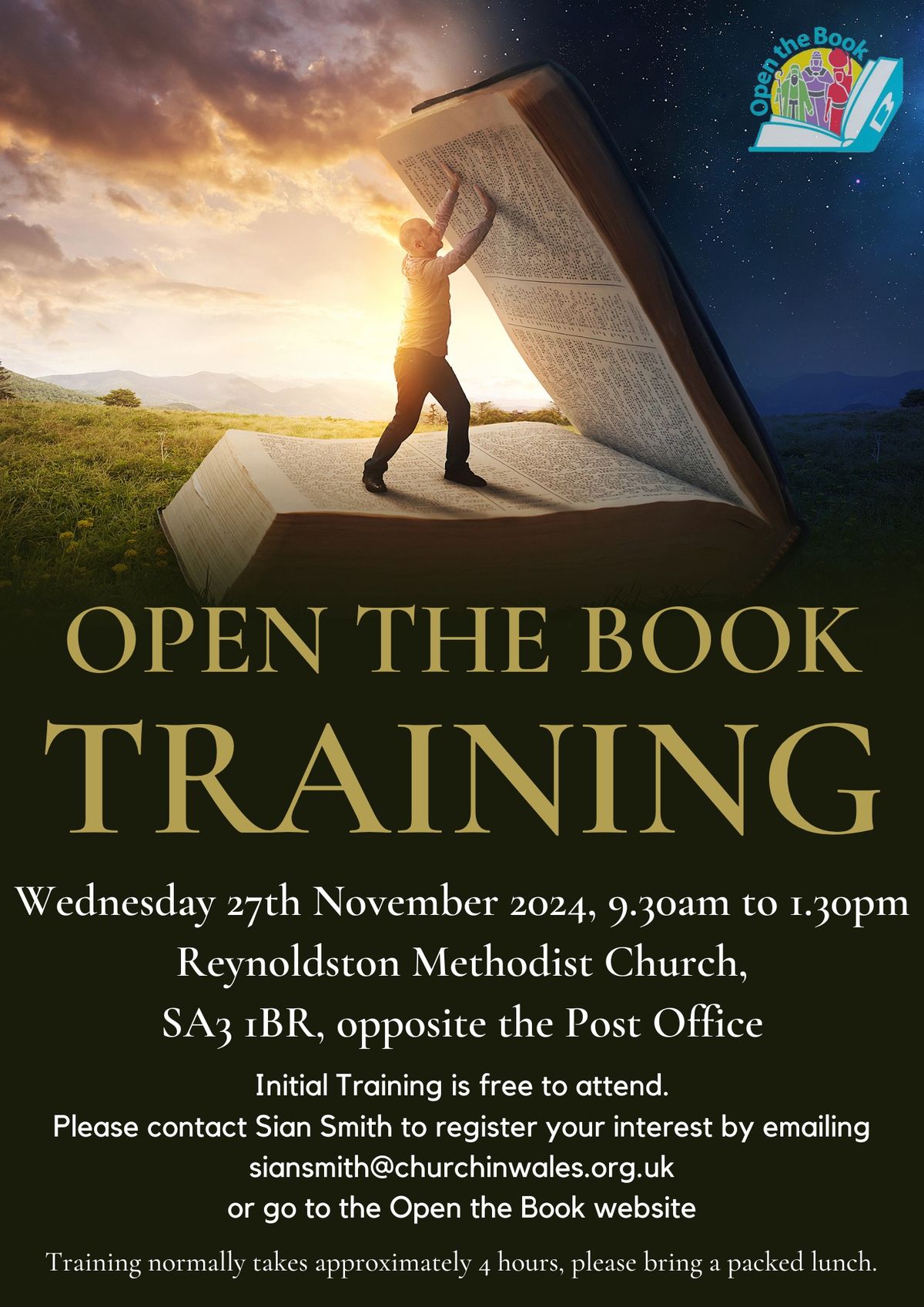 Open the Book training in Reynoldston