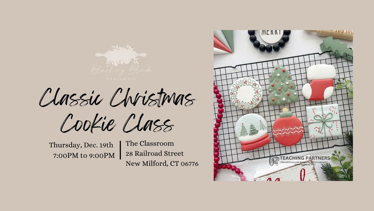 Classic Christmas Cookie Class - SOLD OUT