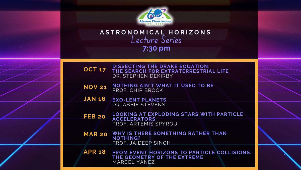 Astronomical Horizons Lecture Series