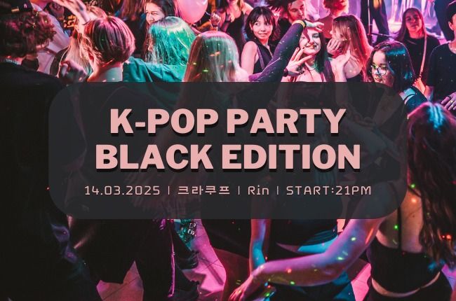 K-POP PARTY Black Edition, Krak\u00f3w