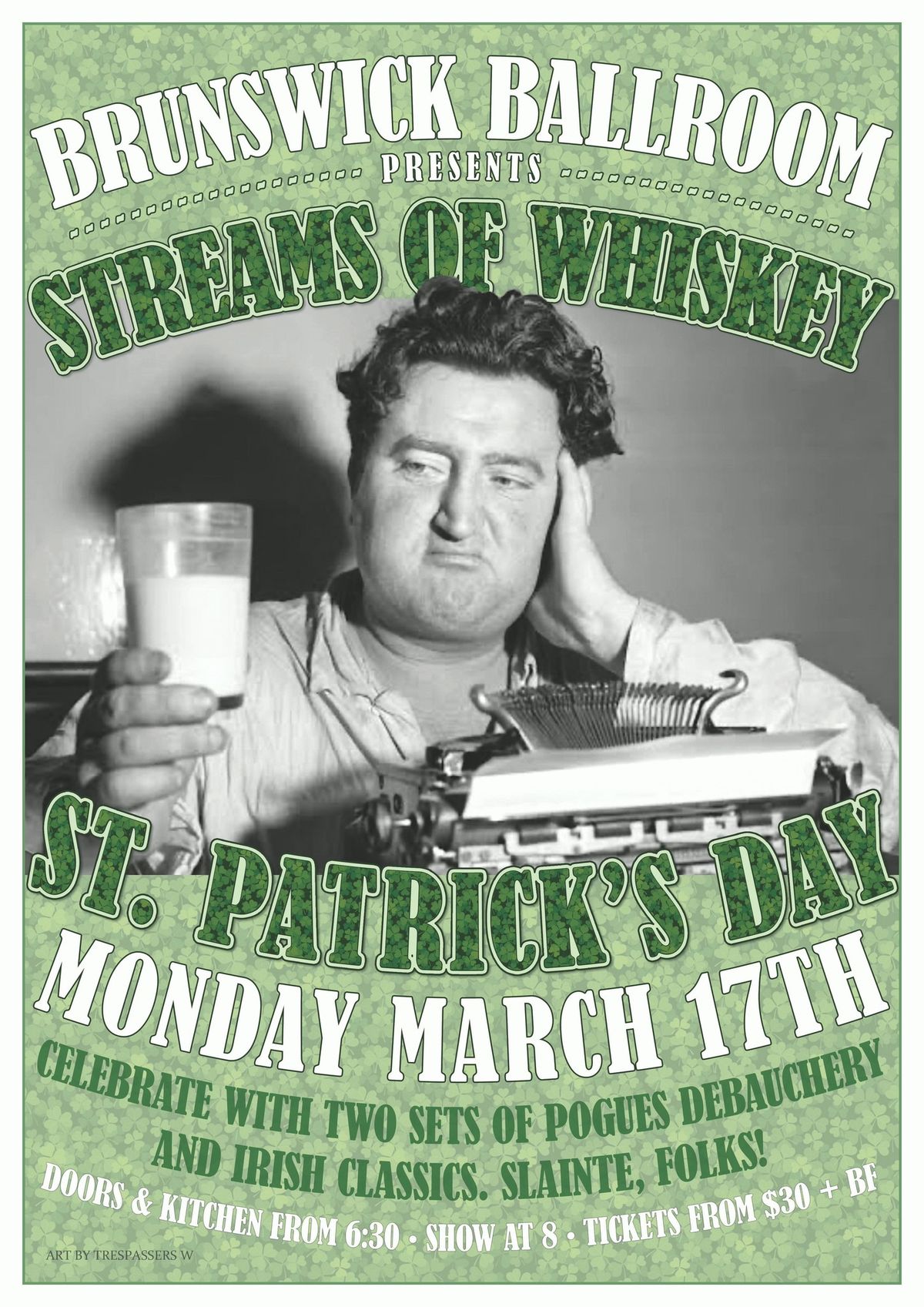 Streams of Whiskey St. Paddy's Day 