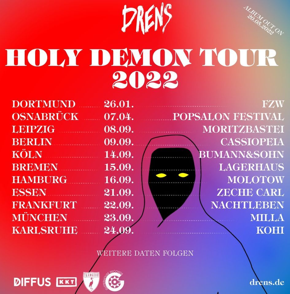 DRENS - HAMBURG - MOLOTOW - HOLY DEMON TOUR