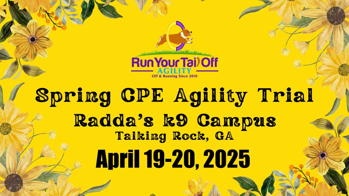 Spring CPE Agility Trial 2025