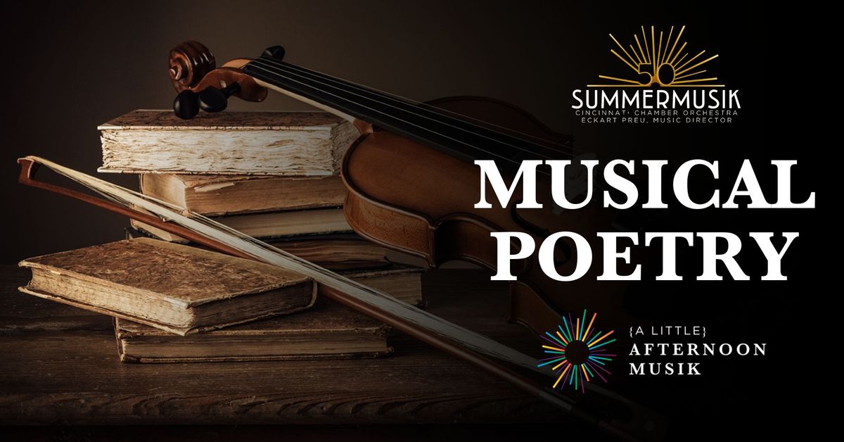Summermusik 2024: Musical Poetry