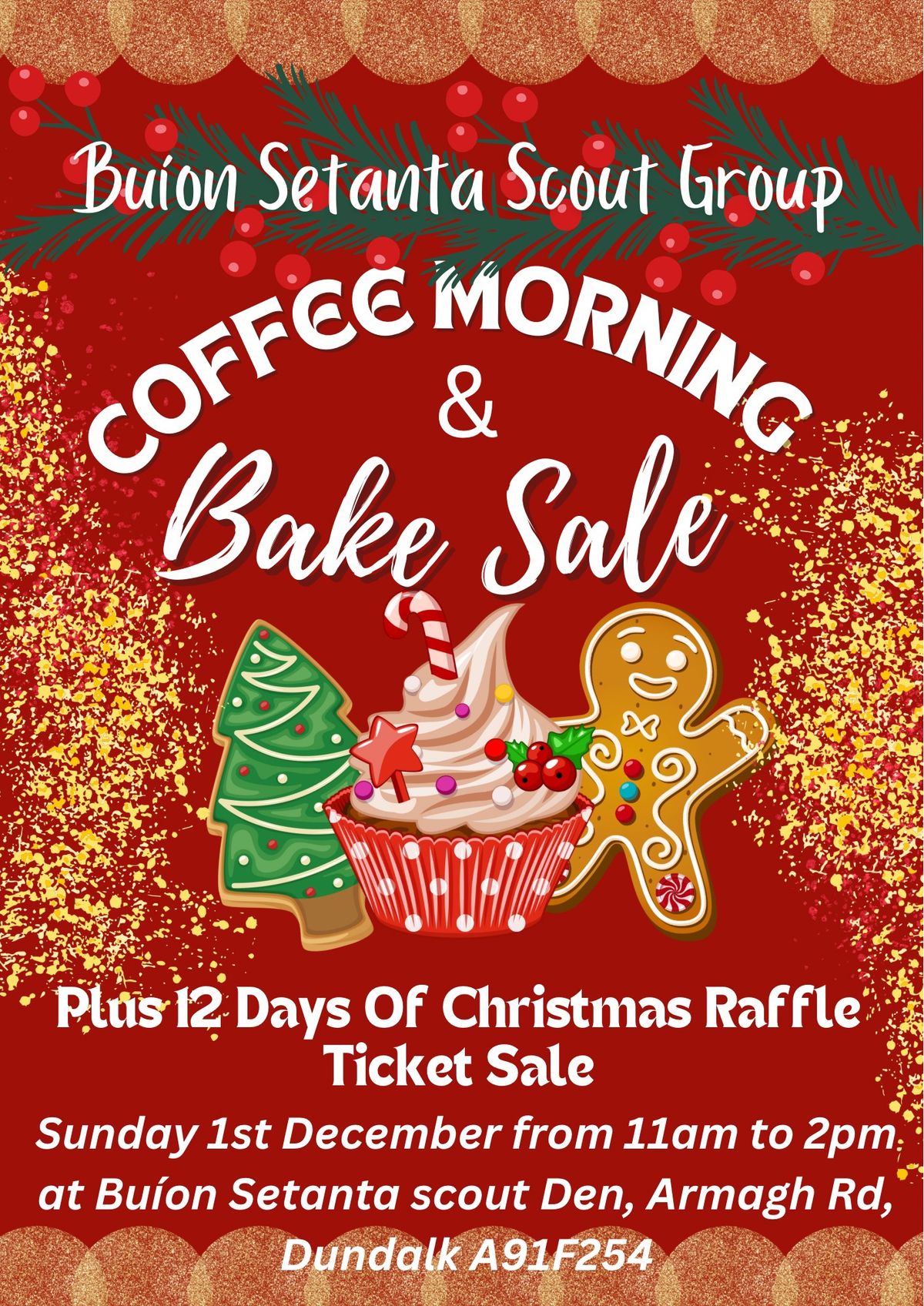 Coffee Morning and Bake Sale for Bu\u00edon Setanta Scouts and Ventures