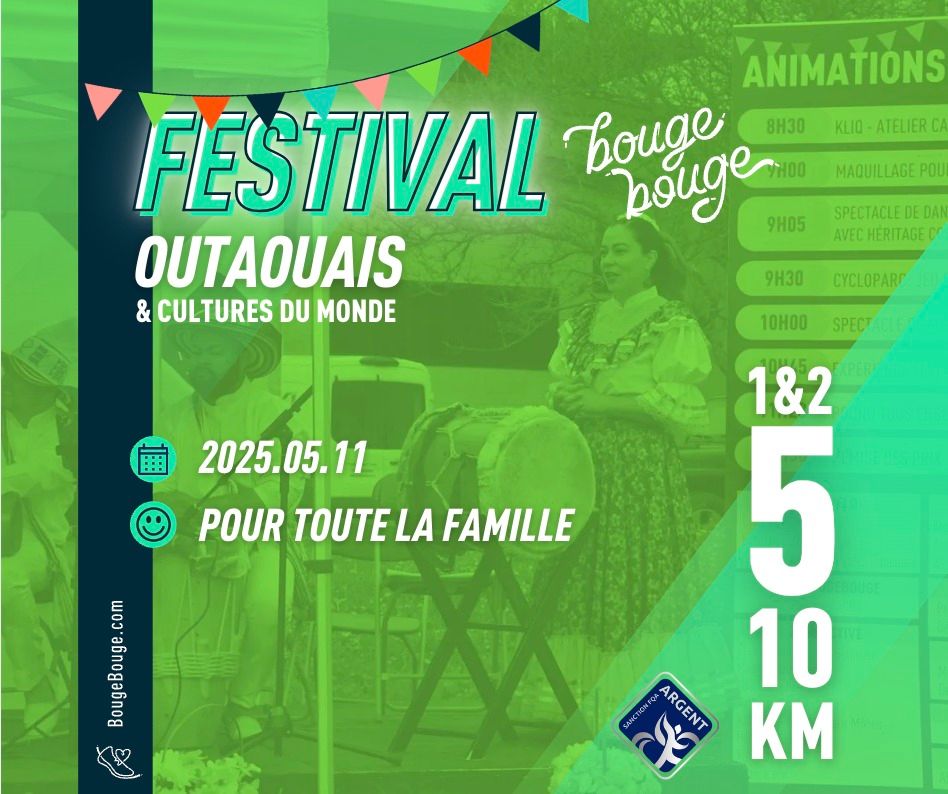 Festival BougeBouge Outaouais et Cultures du monde 2025