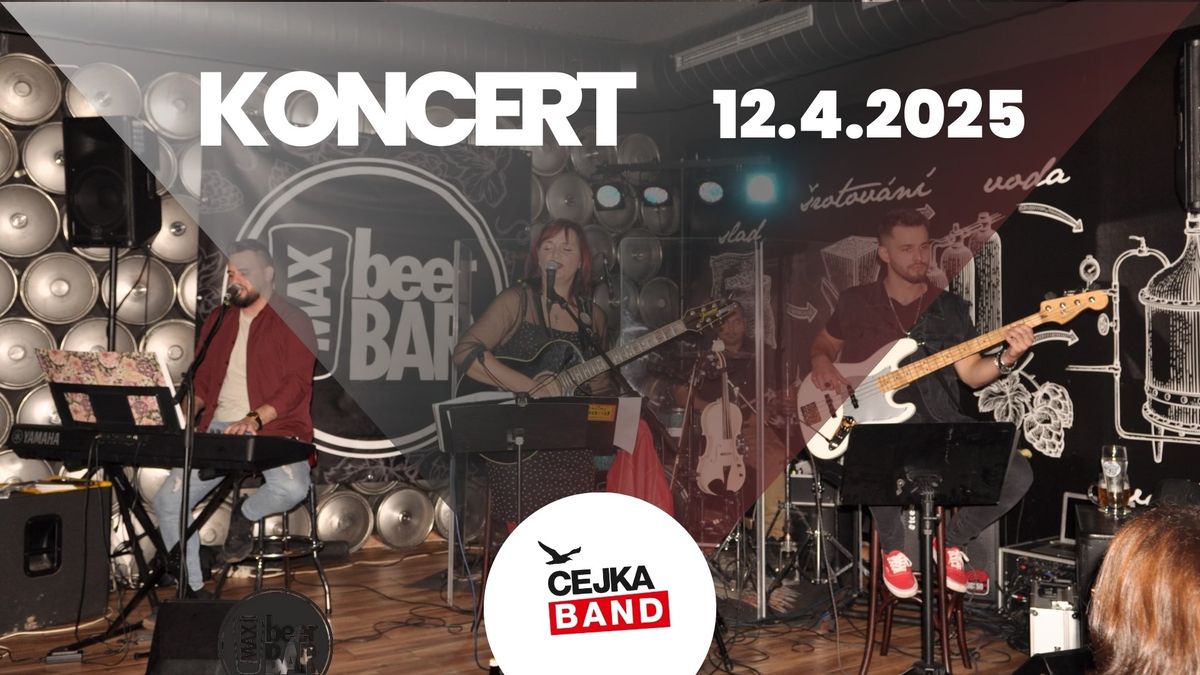 KONCERT \u010cejka band v Bene\u0161ov\u011b