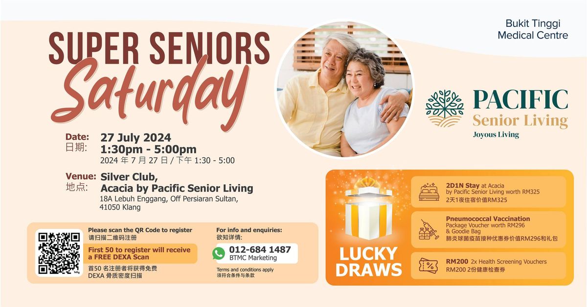 Super Seniors Saturday